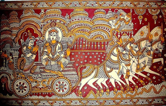 Kalamkari at Andhra Pradesh - Artisan Villages and their Craft and Culture  