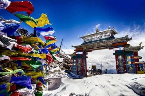 Tawang welcomes in winter