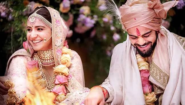 Virat and Anoushka - via Wikimedia Commons When celeb showstoppers bring magic to Indian weddings