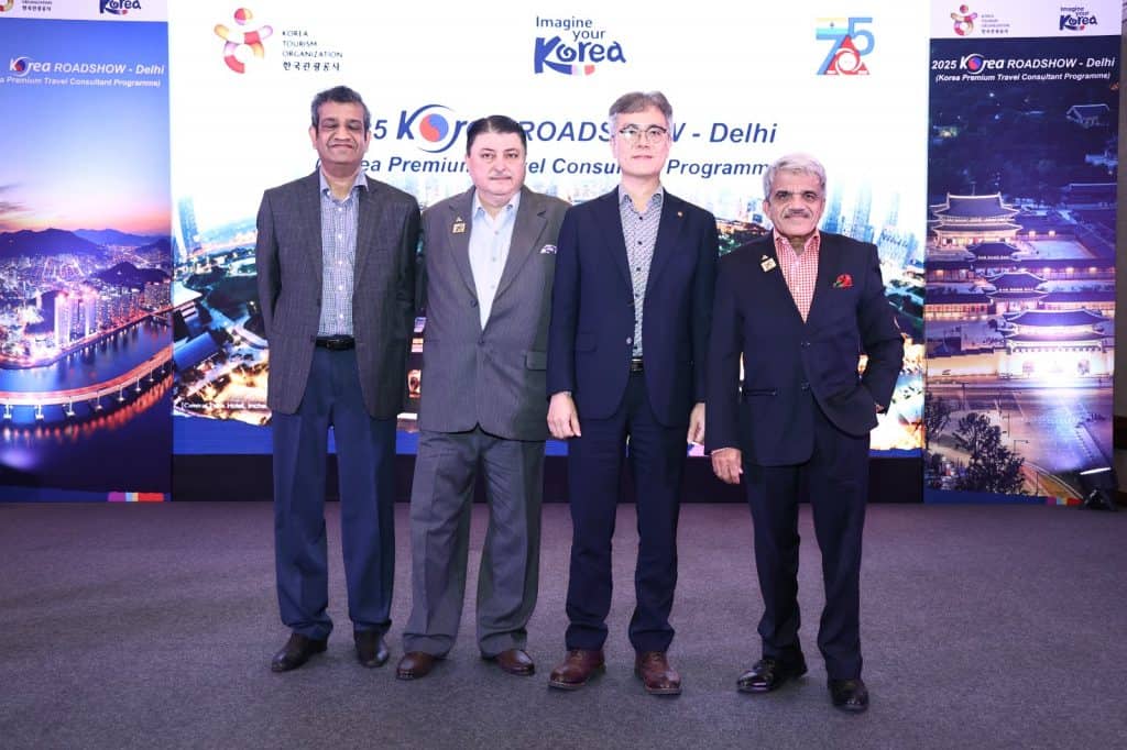 Korea Tourism sees 44% rise in Indian Visitors as Delhi Roadshow unveils bold 2025 initiatives