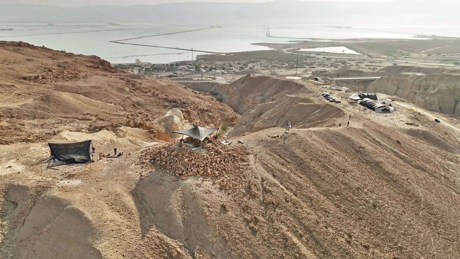 The excavation is considered one of the most important archaeological initiatives in the country in recent years. Judean Desert Image courtesy: Israel Antiquities Authority