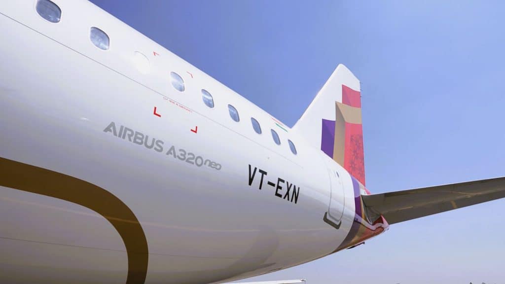 Air India welcomes its first retrofitted narrow body aircraft