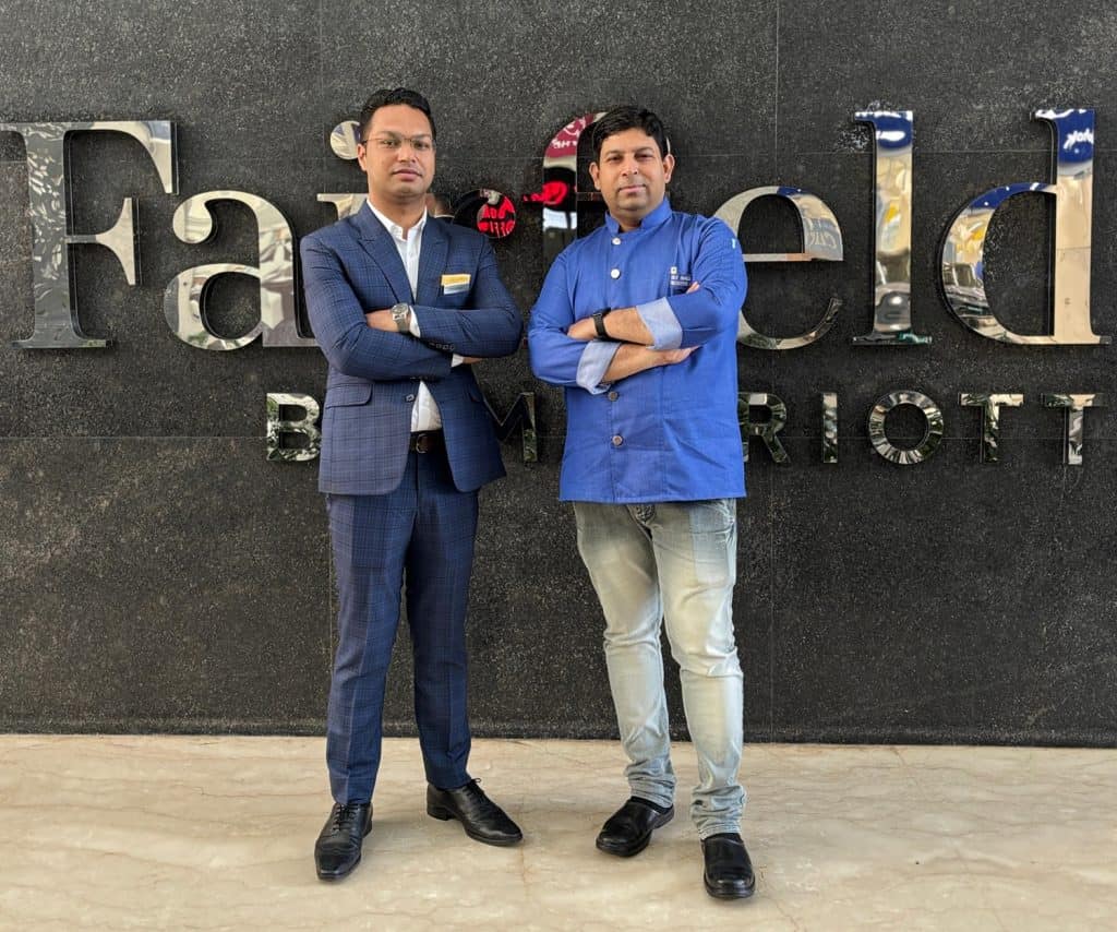 Fairfield by Marriott Agra welcomes Chef Sheeraj Ameer and Dhananjay Sing