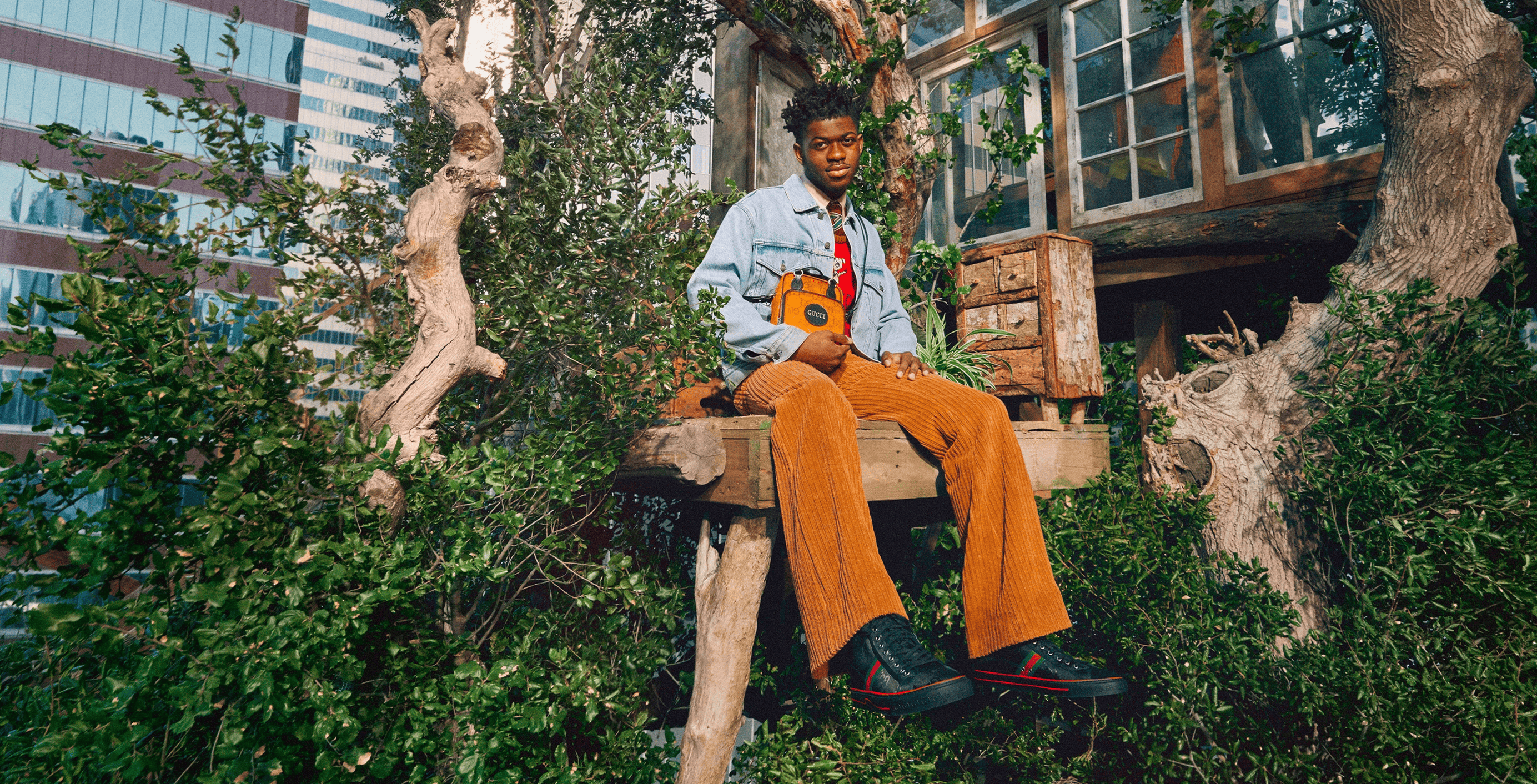 Gucci's Off The Grid collection features products made from recycled, organic, and bio-based materials fashion eco-fashion