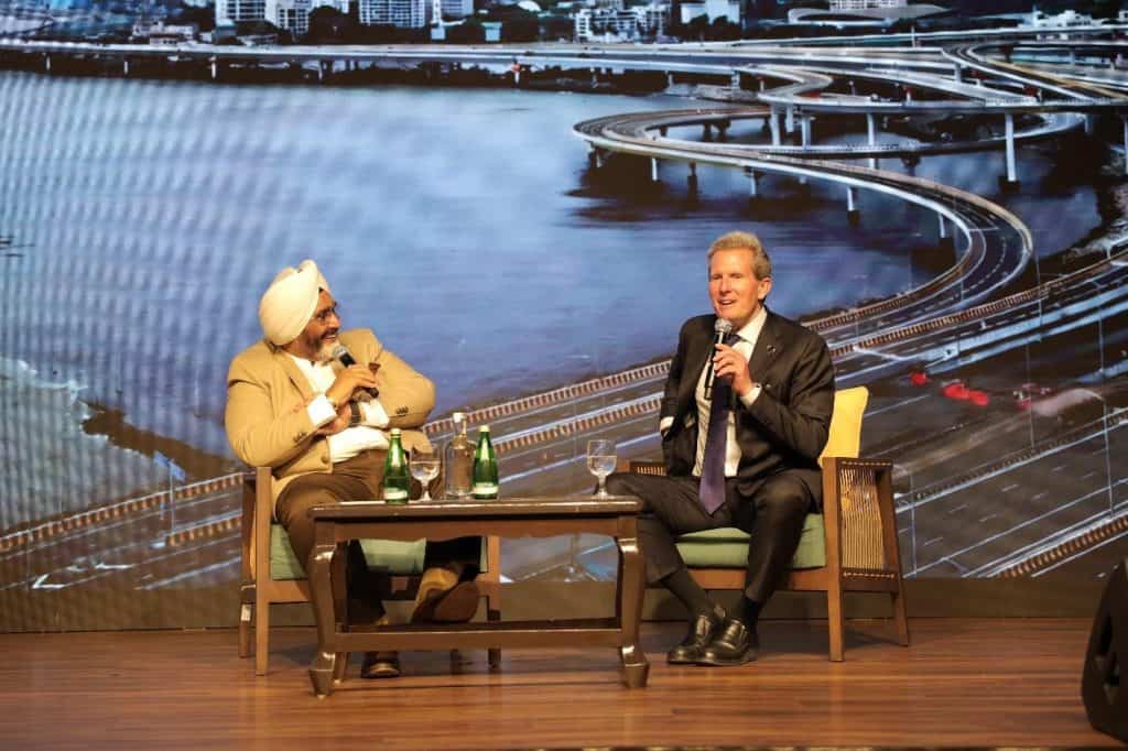 Geoff Ballotti, President and CEO, Wyndham Hotels & Resorts in conversation with Mandeep S. Lamba, President & CEO, HVS ANAROCK
