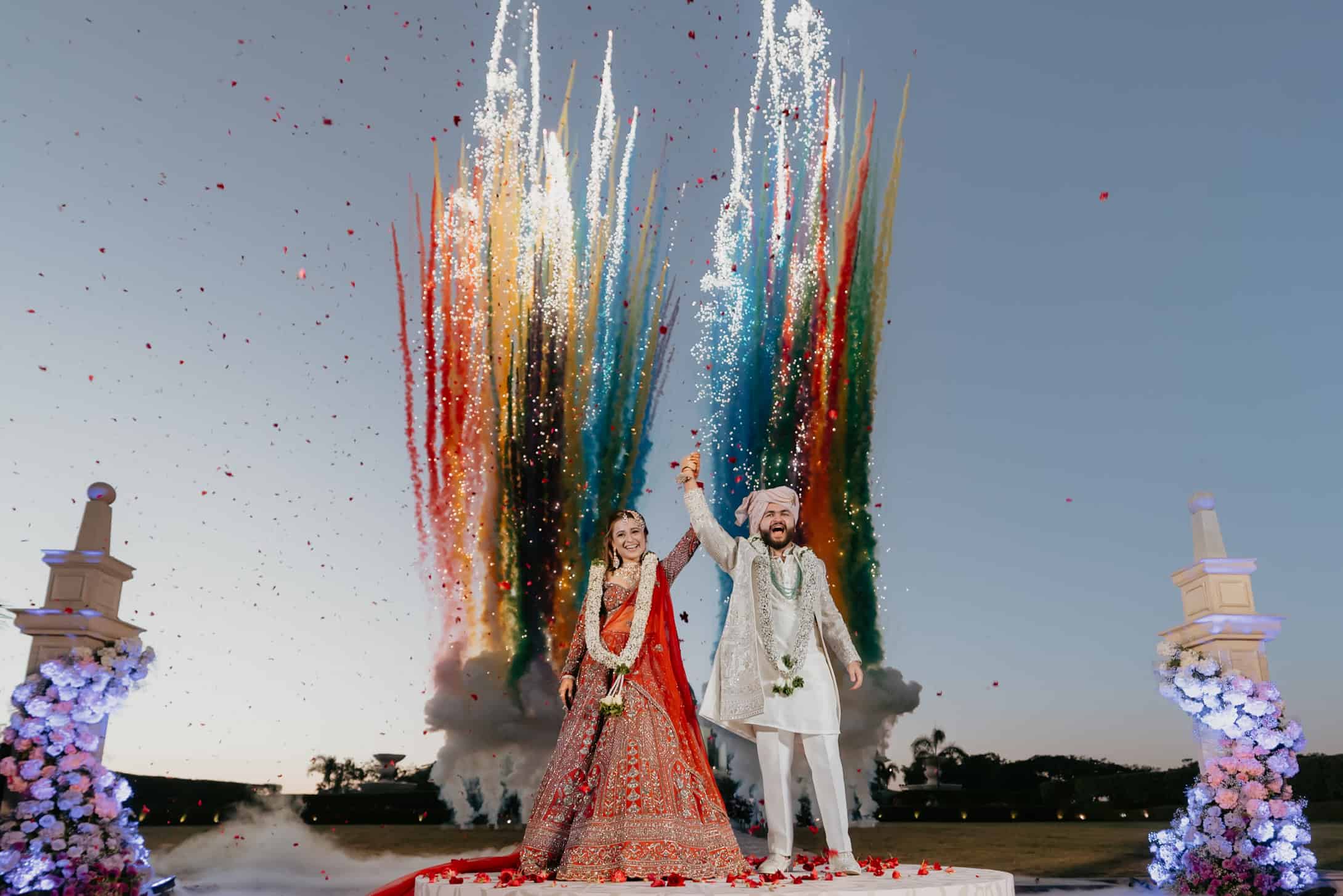 Wedding moodboards play a crucial role in setting the tone. Image courtesy: Reet Entertainment Pvt Ltd, indian wedding theme