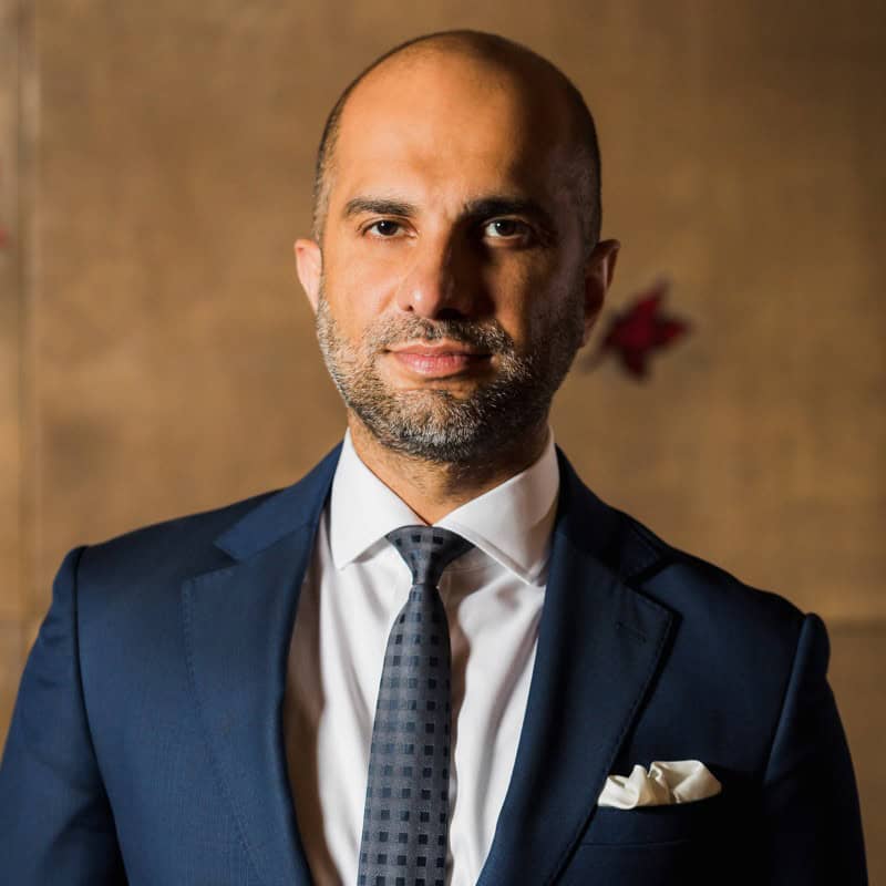 Hasnain N. Alloo, Executive Vice President and Commercial Director for Edwardian Hotels London