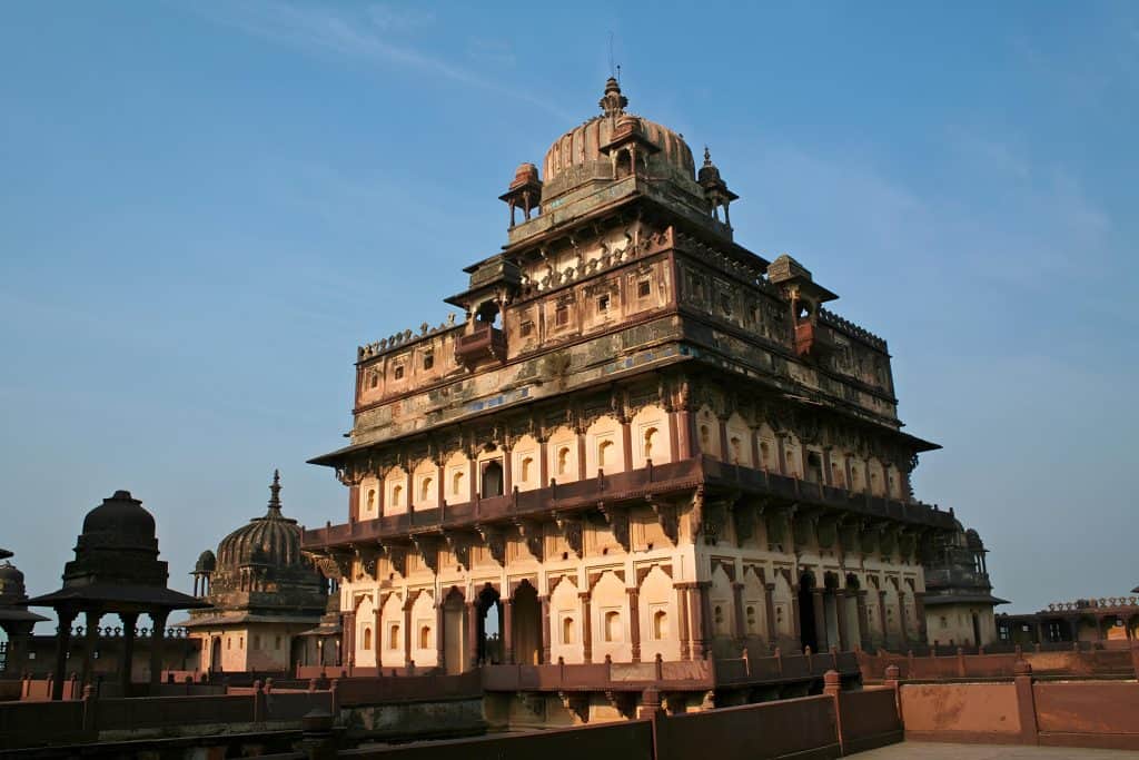 Datia Palace stands regal and untouched