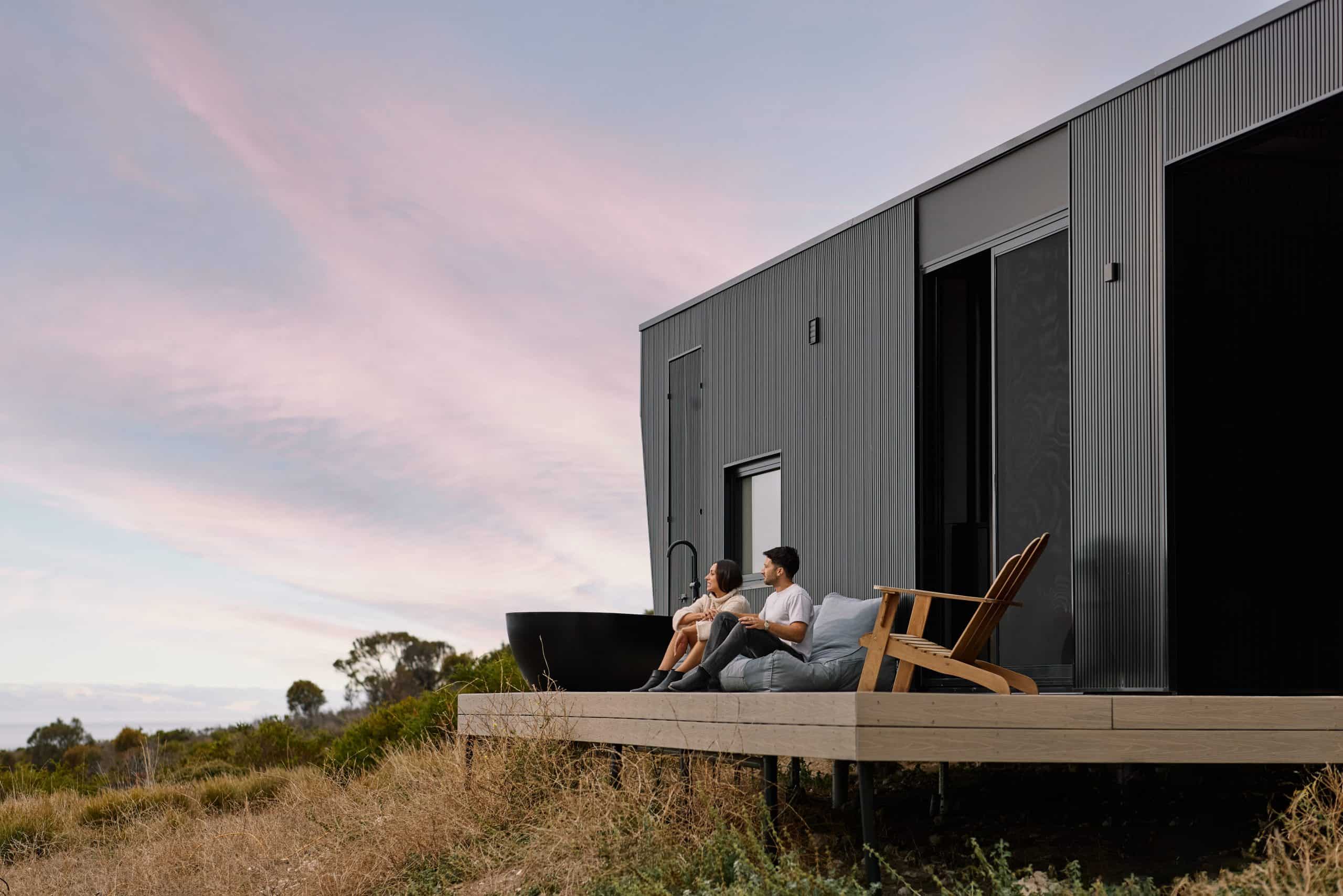  CABN X, Australia, offers eco-luxe cabins hidden in remote locations, digital detox