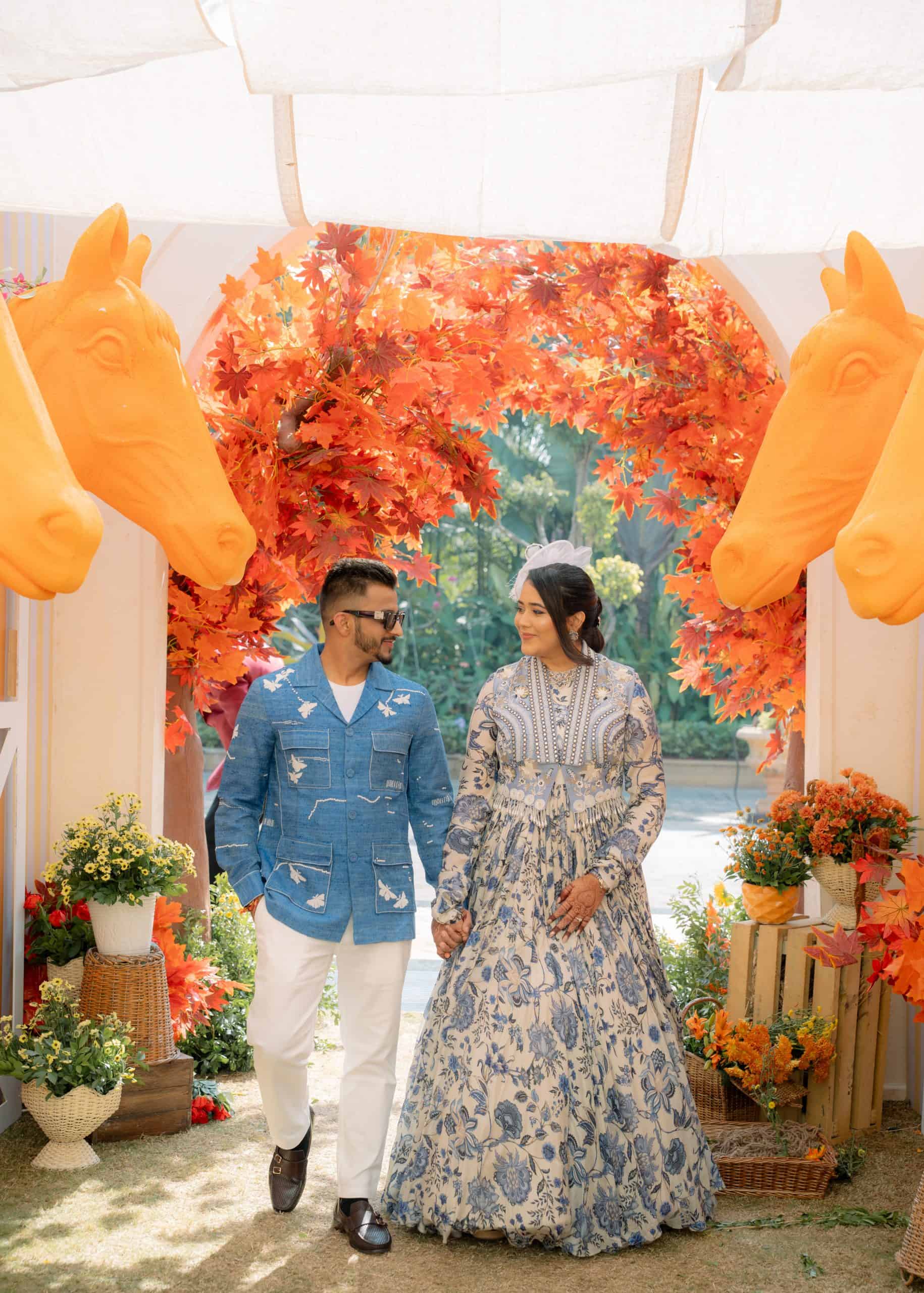 Gen Z’s love for storytelling is shaping weddings into cinematic experiences. Image courtesy: Reet Entertainment Pvt Ltd Indian wedding theme