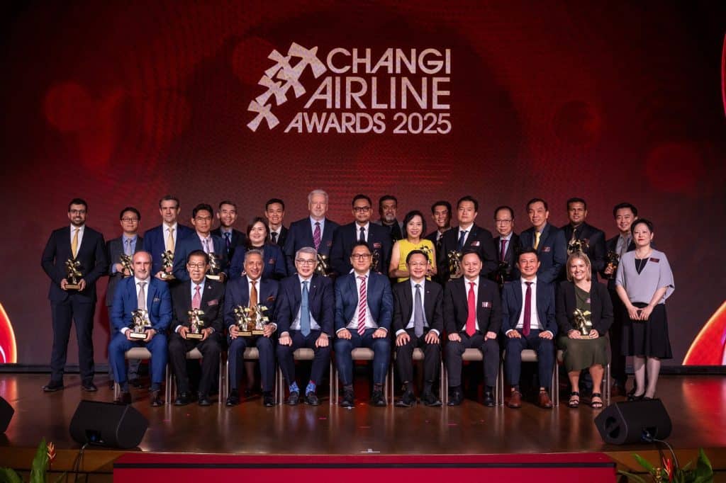 Changi Airline Awards honours airline and aviation partners that have contributed to the development of the Changi air hub
