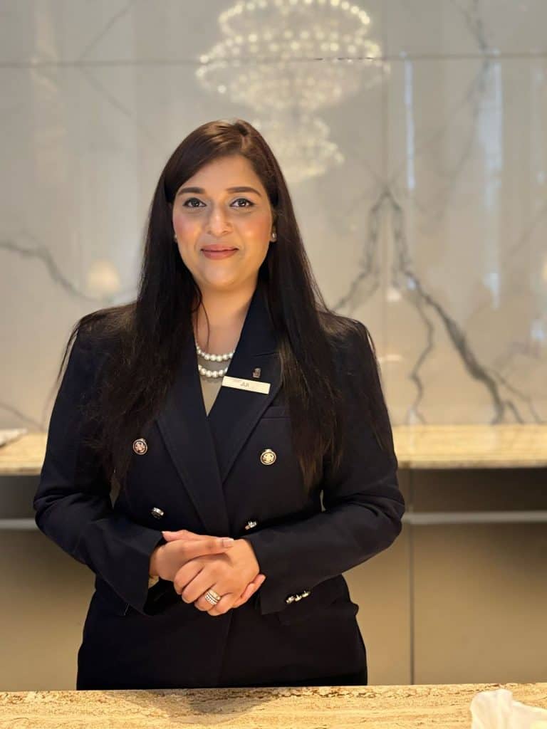 Jui Manjre – Front Office Manager, The Ritz-Carlton Pune