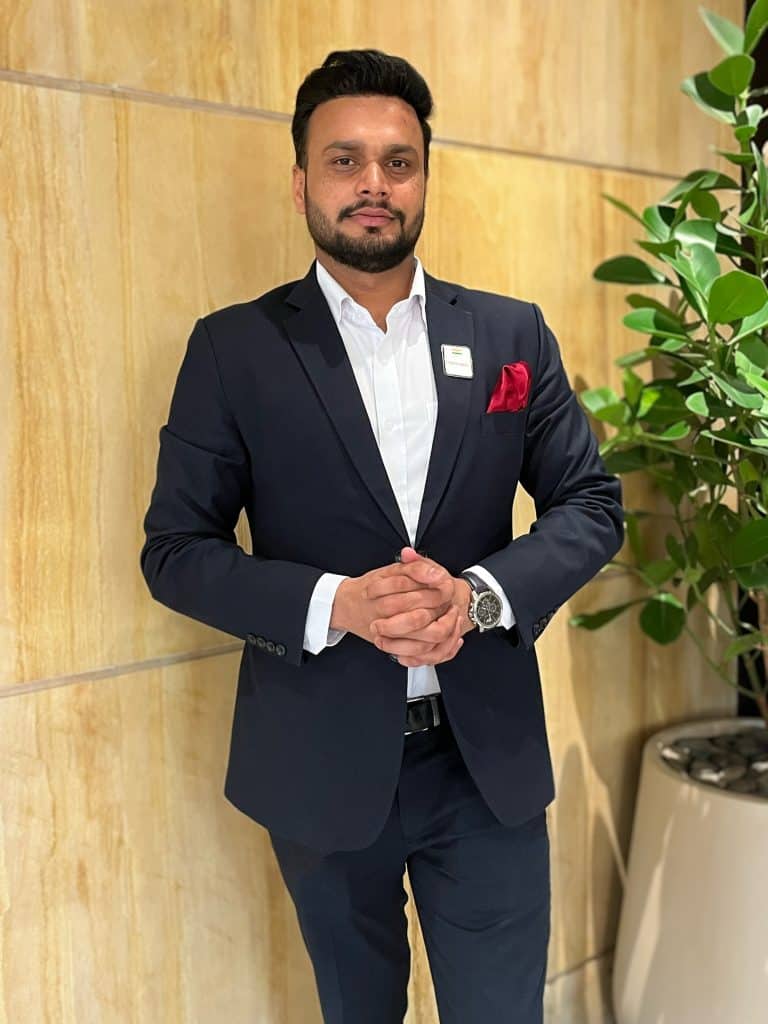 Prashant Chaudhary, Front Office Manager, Novotel Hyderabad Convention Centre & HICC