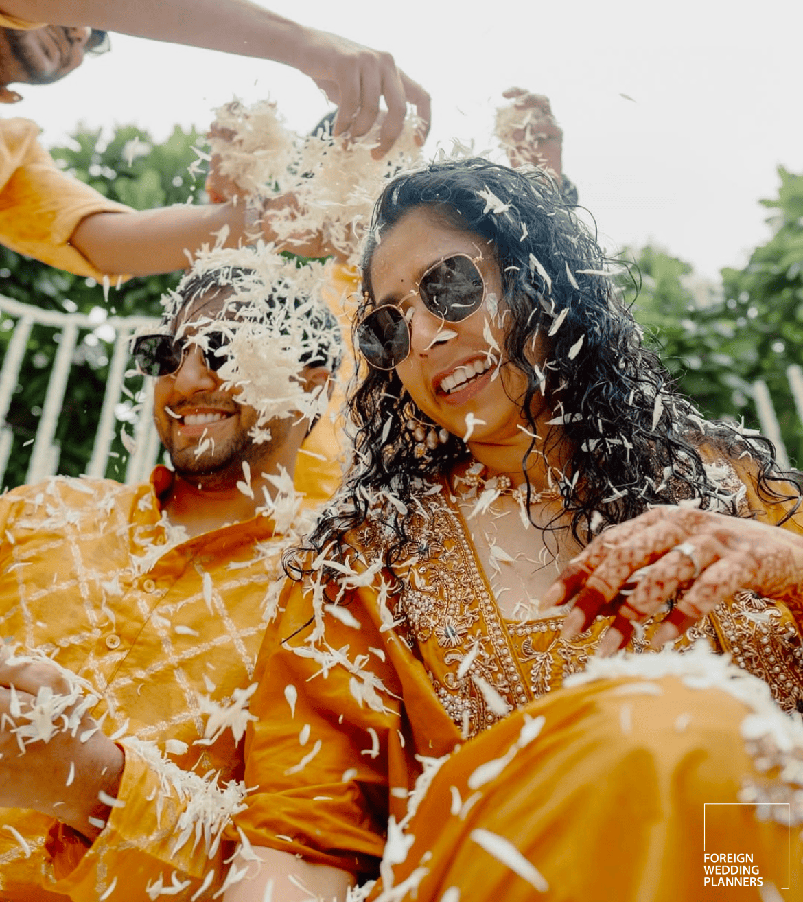 Couples can create an ambience that resonates with their personal style. Image courtesy: Foreign Wedding Planners, Indian wedding