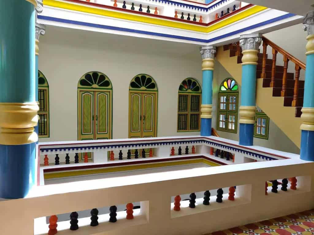 Chettinad Heritage in Nemathanpatti ( Heritage Mansions of Chettinad, Tamil Nadu, India)