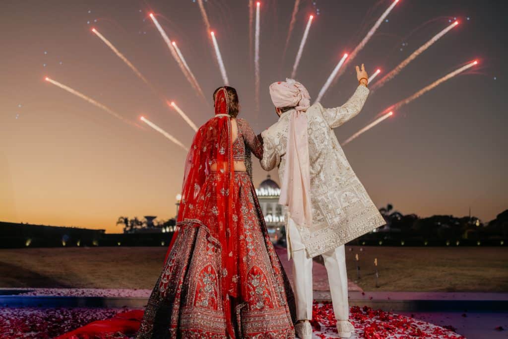 2025 weddings will feature entrances that make a statement and demand a million Reels. Image courtesy: Reet Entertainment Pvt Ltd, indian wedding theme