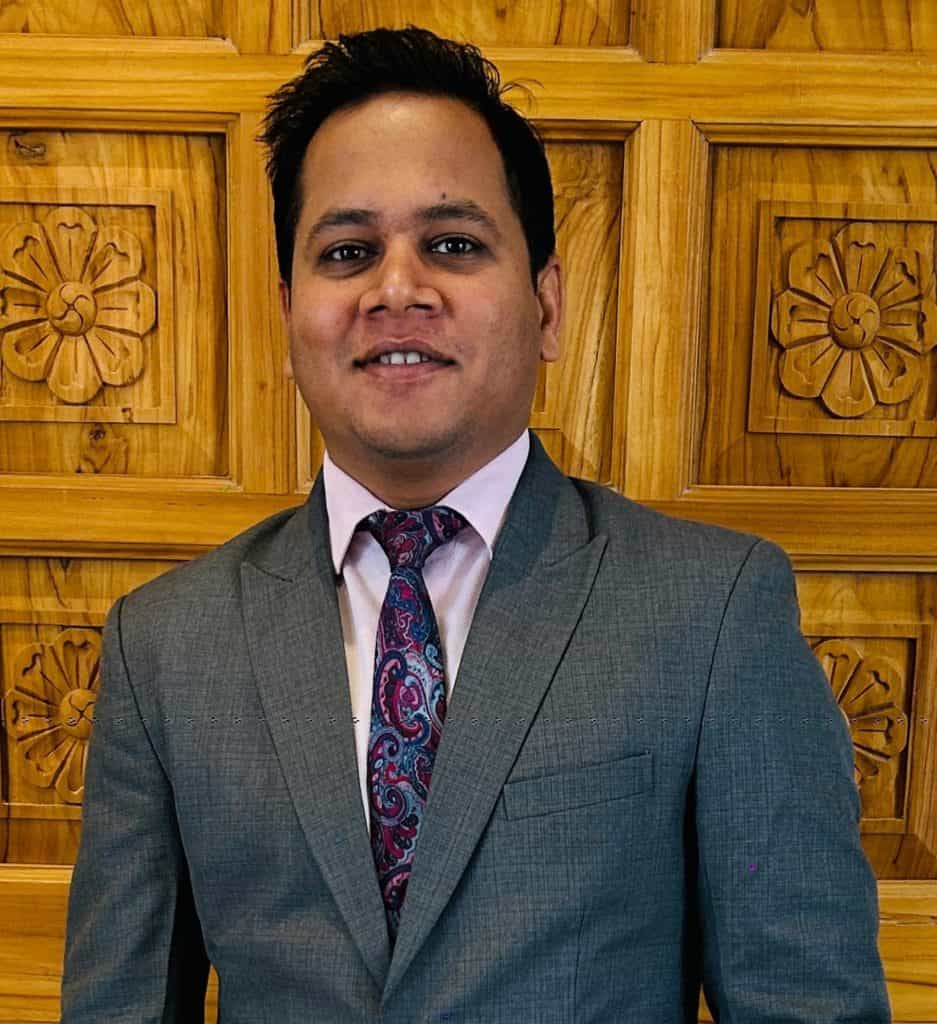 Vimal Bhaskar, Associate Director of Sales & Marketing – Weddings & MICE, The Ananta Hotels and Resorts