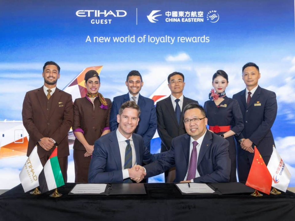 Etihad and China Eastern Airlines celebrate start of Joint Venture