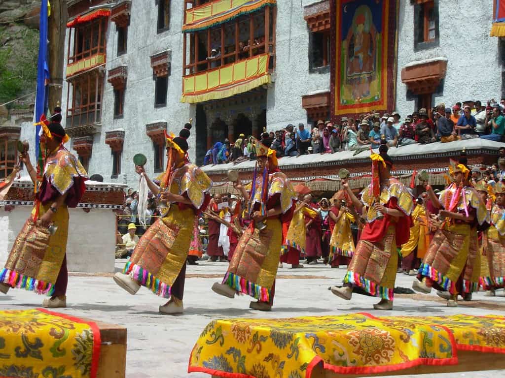 Best Trekking Trails of Ladakh - Hemis Monastery - festival dance