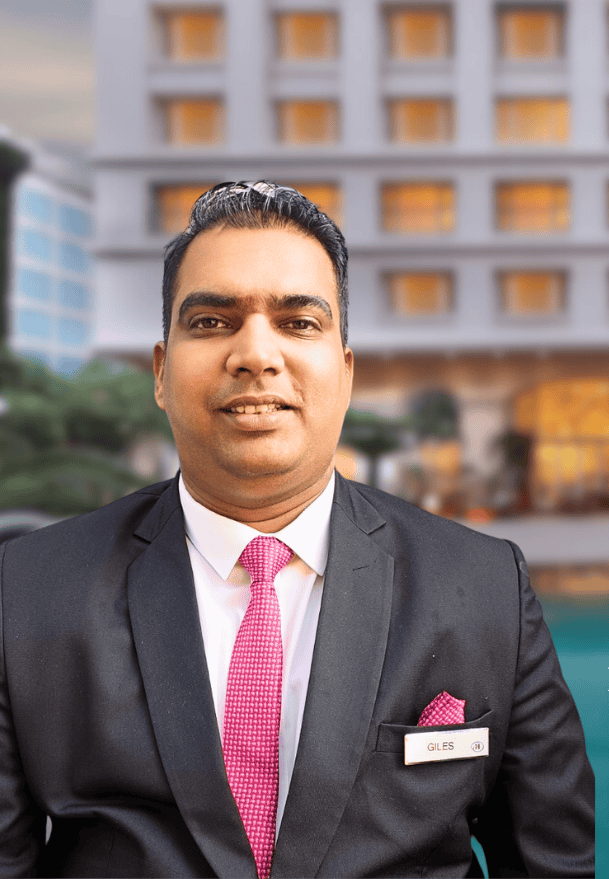 Giles Paul Pereira – Promoted to Director of Food & Beverage