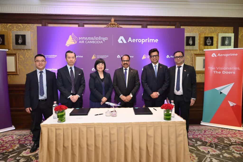 Air Cambodia appoints Aeroprime Group as its exclusive India GSA