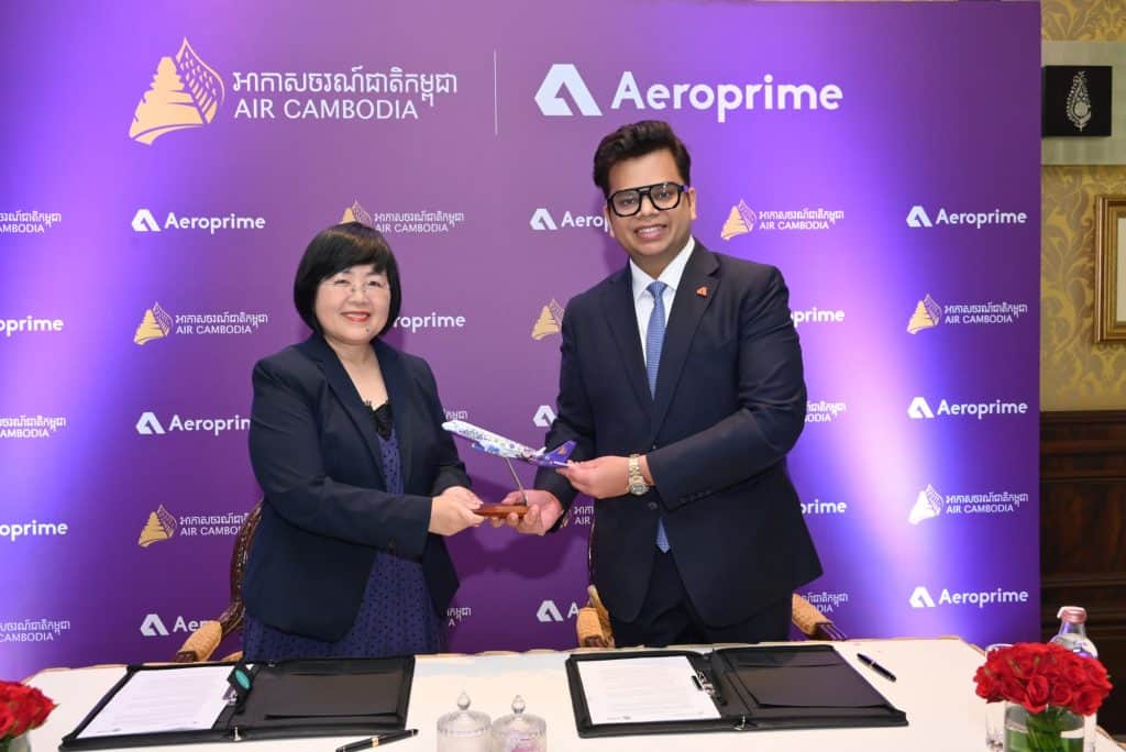 Air Cambodia appoints Aeroprime Group as its exclusive India GSA