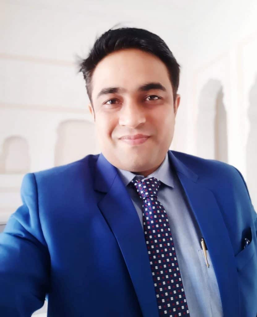 Kunal Dave, Associate Director of Sales (RSO Mumbai), Ananta Hotels & Resorts