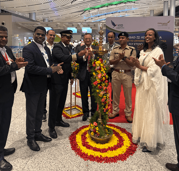 Ethiopian Airlines strengthens India Network with the launch of Hyderabad Route