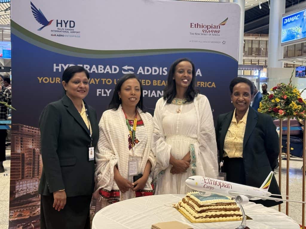 Ethiopian Airlines strengthens India Network with the launch of Hyderabad Route