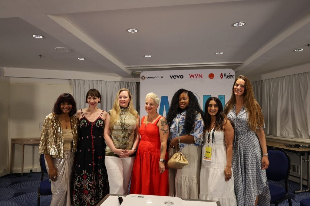 Panel 5- Stuti Jalan, Jess Giles, Dominique Rose Van Winther, Emily Rickard, Ambriel Pouncy, Resh Sidhu and Alexandrine Pelat