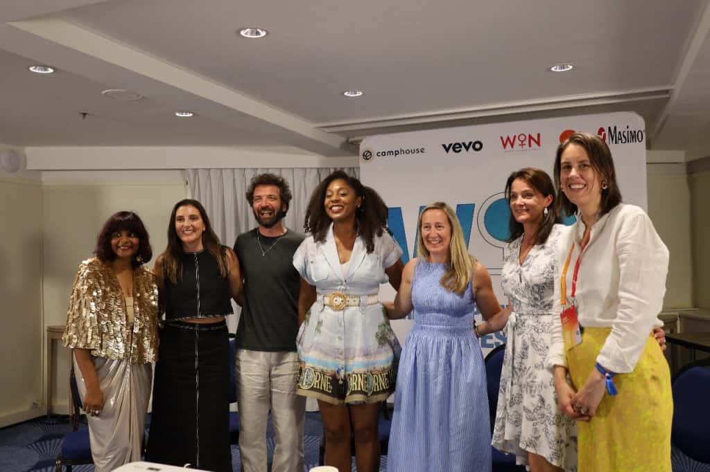 Panel 6- Stuti Jalan, Carmela Luzzi, Jean Daniel Germain, Dayvee Sutton, Natalie Gabathuler Scully, Sarah Vincent and Alexis Williams