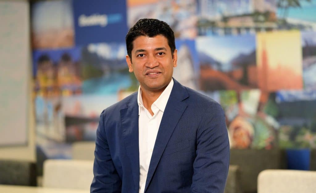 Santosh Kumar, Country Manager for India, Sri Lanka, Maldives, and Indonesia at Booking.com