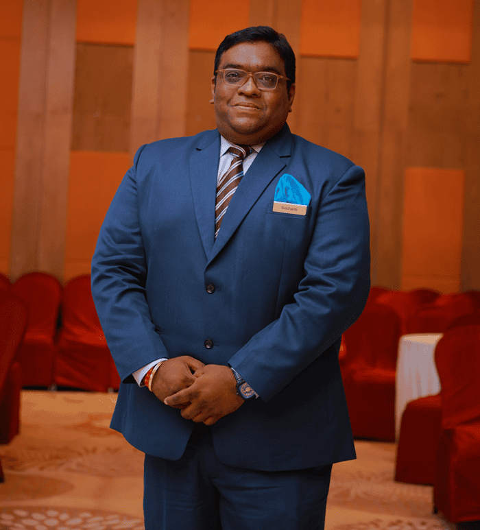 Siddharth Sundram, Associate Director of Sales, Courtyard by Marriott Madurai