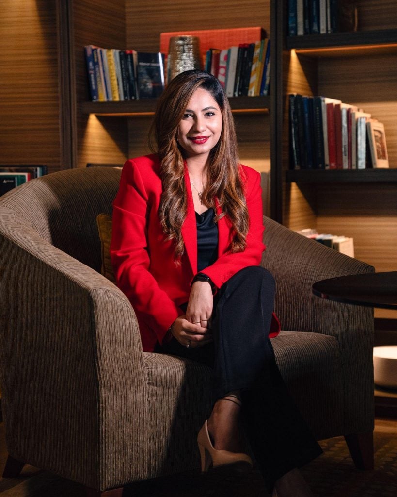Shreya Sharma, Multi Property Director of Marketing, Sheraton Grand Bengaluru Whitefield Hotel and Convention Center, Marriott Executive Apartments UB City and The Artiste Kochi, a Tribute Portfolio Hotel