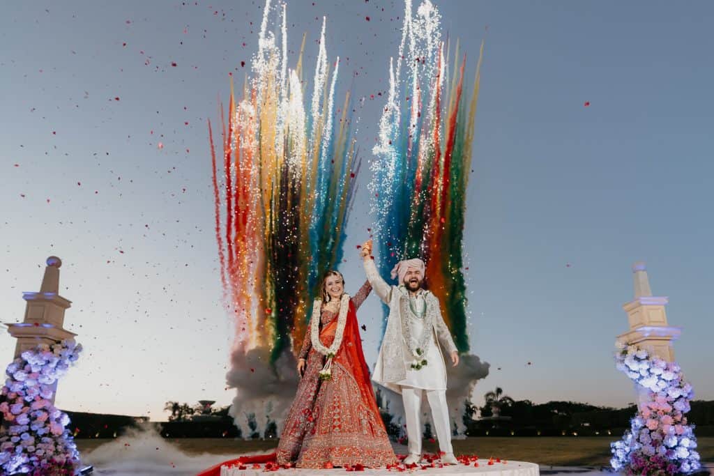 Wedding moodboards play a crucial role in setting the tone. Image courtesy: Reet Entertainment Pvt Ltd, indian wedding theme