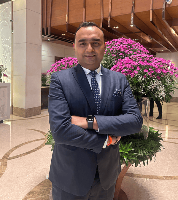 Sanjeev S Kumar, Operations Manager, Crowne Plaza Today New Delhi Okhla