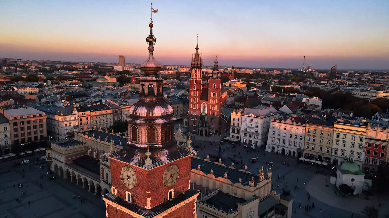 The city of Krakow is steeped in history yet bursting with modern energy. Image courtesy: Kevin Perez Camacho via Unspalsh