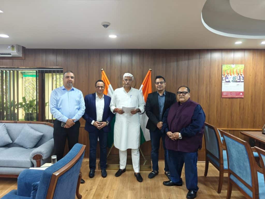 OTOAI Committee meets Hon’ble Union Minister of Culture & Tourism, Shri Gajendra Singh Shekhawat