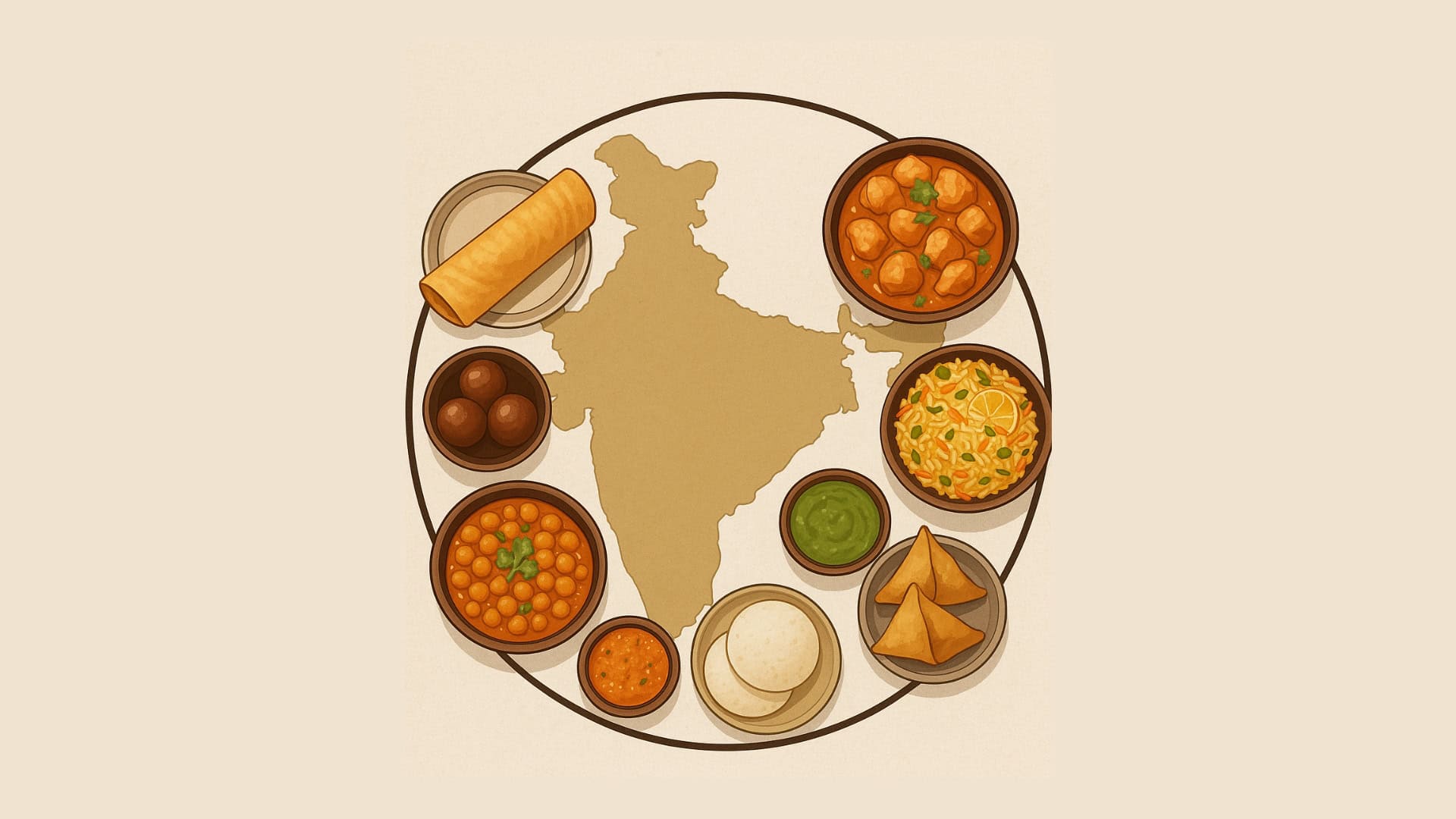Flavours of India.. India's culinary identity is deeper than spices. It is a reflection of land, climate, society, and tradition.
