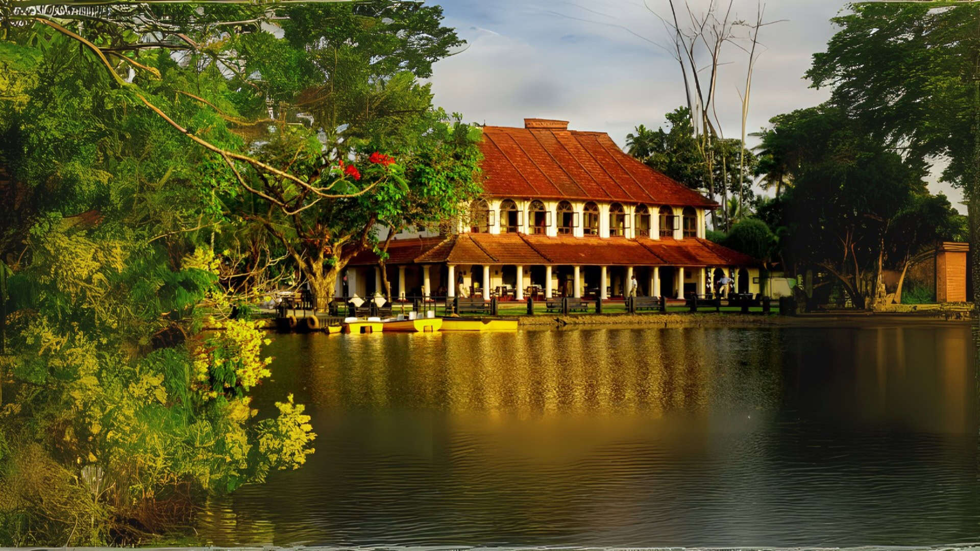 A secluded luxury villa set amidst nature, with a private pool, lush surroundings, and romantic details designed for an intimate honeymoon escape. Courtesy: Taj Hotels