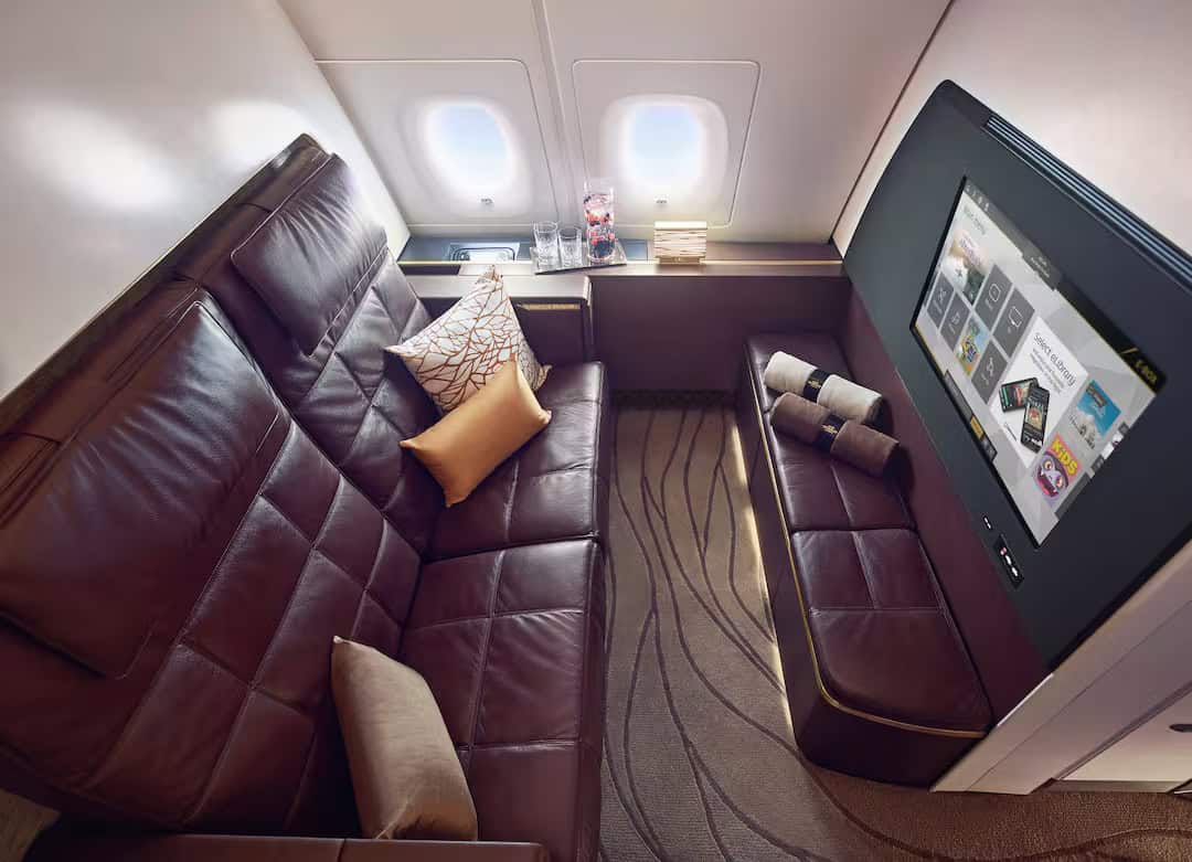 Etihad's the Residence is the world’s only three-room suite on a commercial airliner.