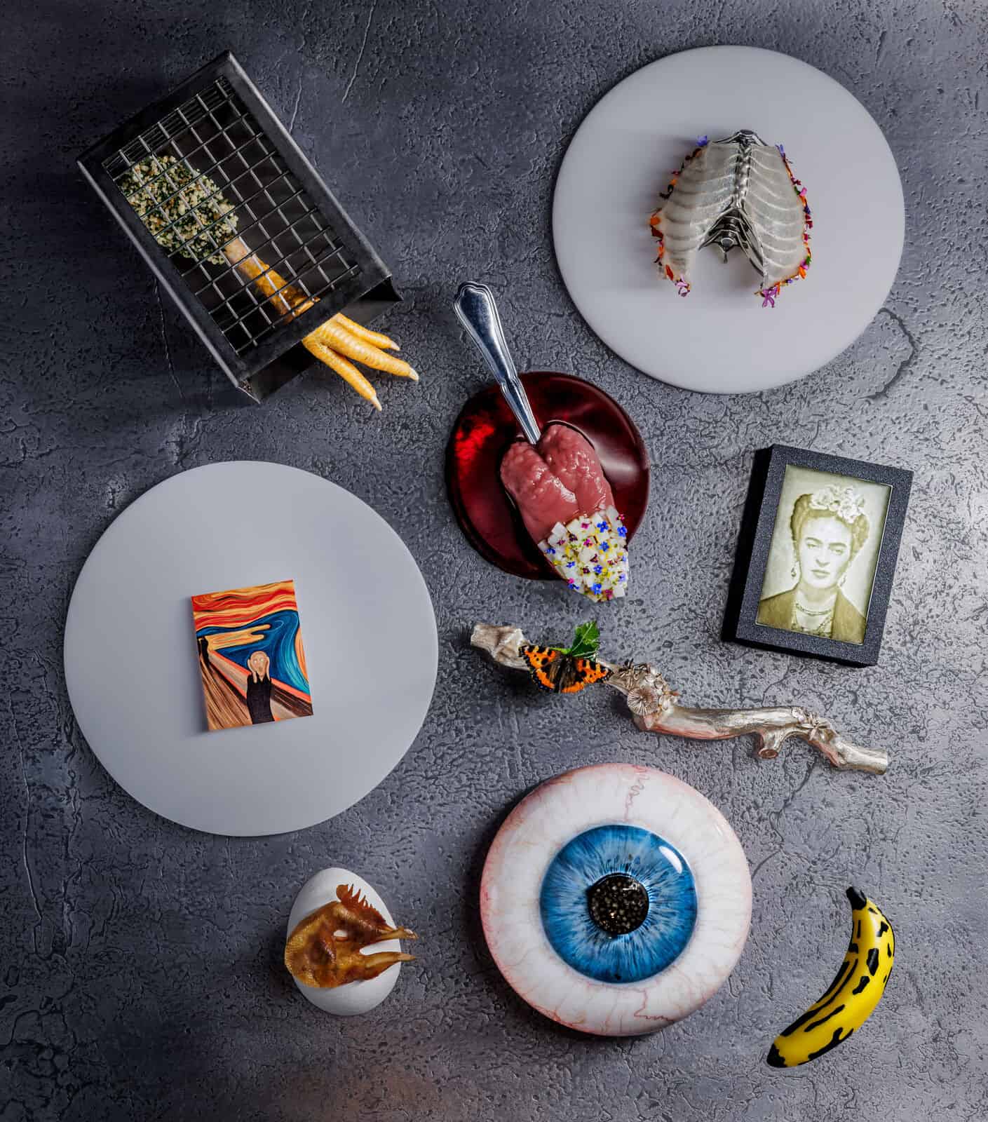 Alchemist has a jaw-dropping 50-course tasting menu served across a maze of fantastically surreal spaces. Image courtesy: Daniel Jensen, 24Copenhagen michelin-star