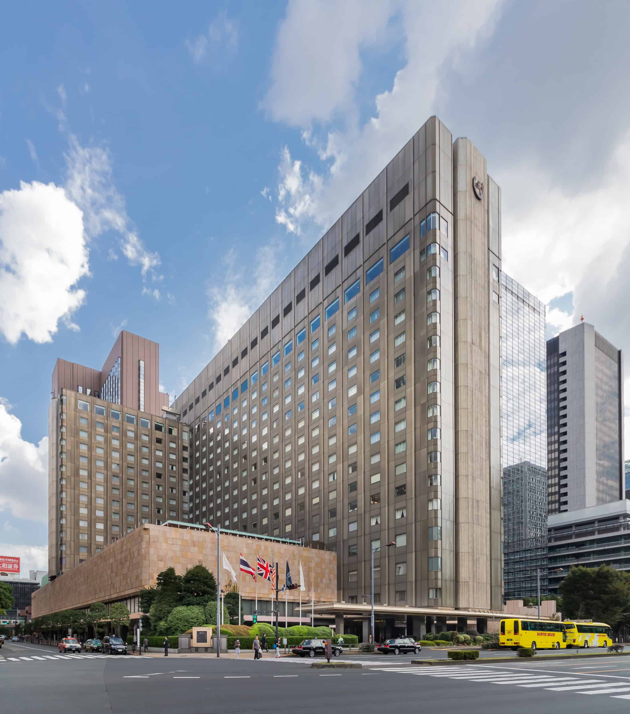 The iconic Imperial Hotel Tokyo – a landmark of luxury and heritage in the heart of the city, blending timeless elegance with modern sophistication. Courtesy: Wikipedia