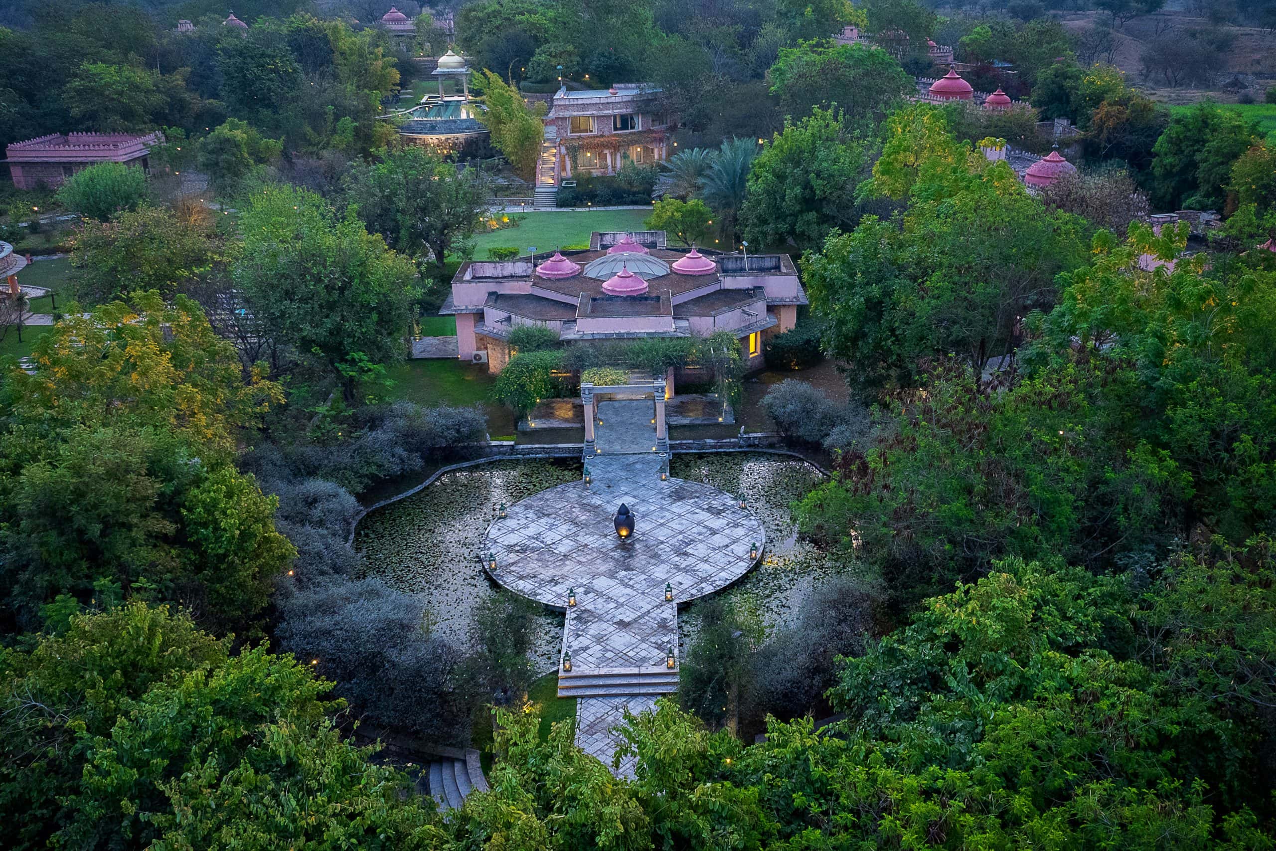 Enveloped in nature. One of only 14 on the entire property, Tree of Life Resort Jaipur offers a kind of soulful solitude that’s rare today.