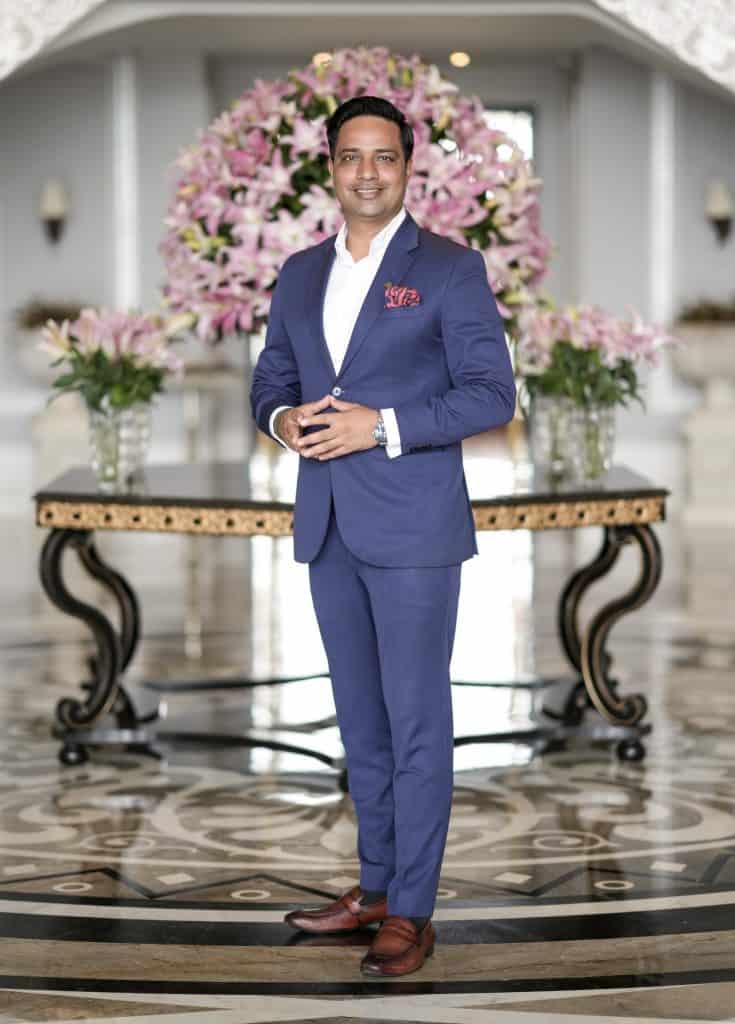 Shri Raj Goswami, Director of Food & Beverage, Raffles Udaipur