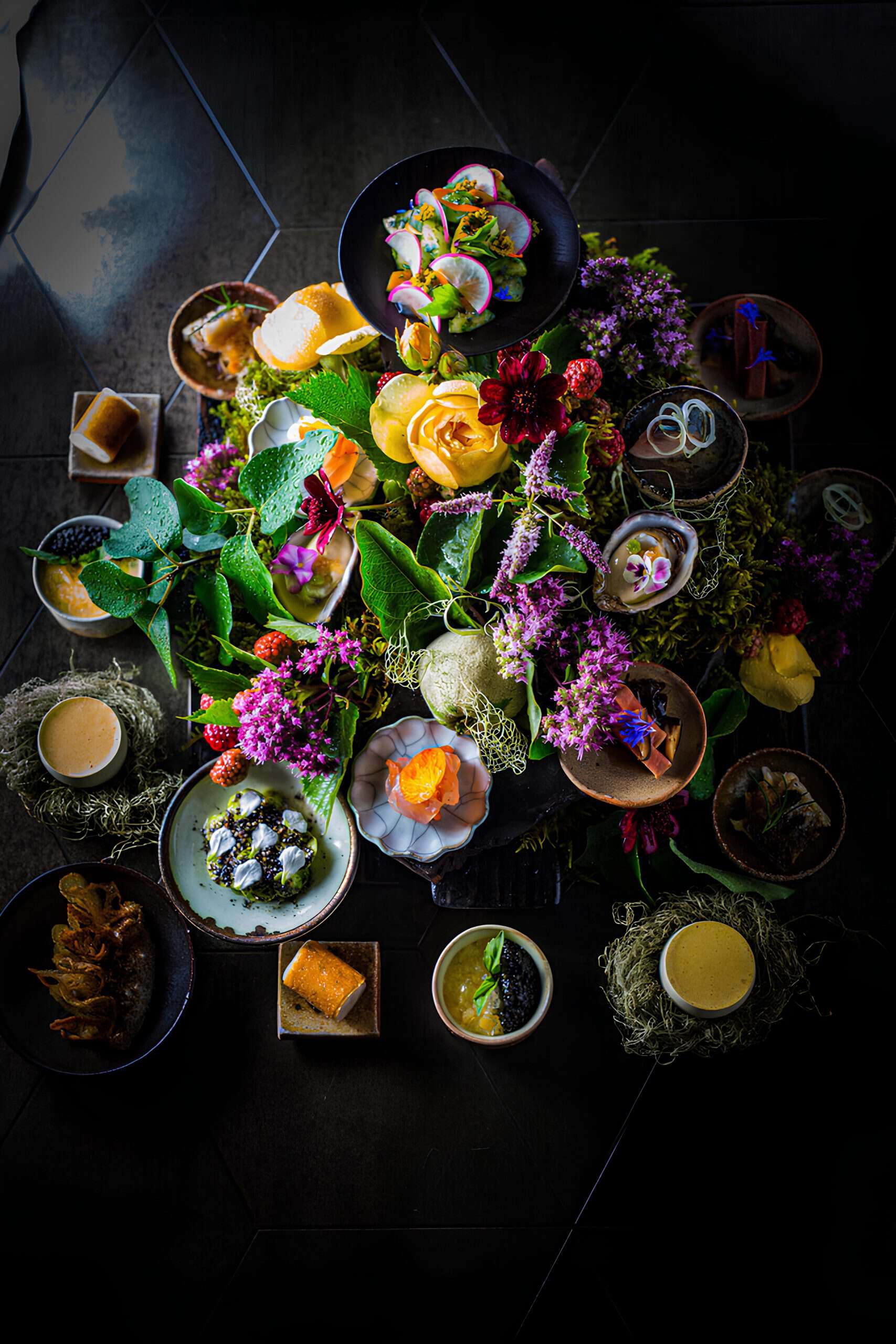 Roughly 70% of ingredients emerge from Single Thread's own farm. (Image courtesy: Single Thread) 