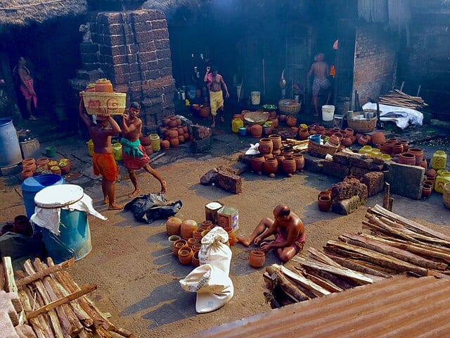 Temple Kitchens of Ananta Basudeba Temple, Bhubaneswar. Courtesy: Prateek Pattanaik, Wikimedia