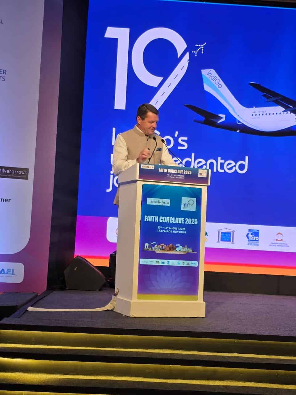 Pieter Elbers, CEO of IndiGo, at FAITH Conclave, 2025