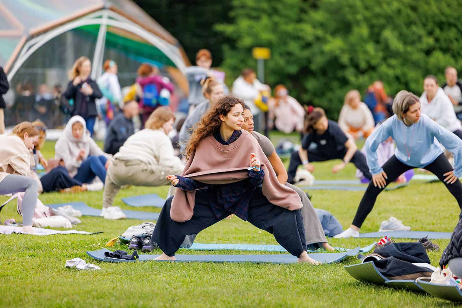 There are around 400 yoga studios across Moscow, with many corporations even offering classes for their employees