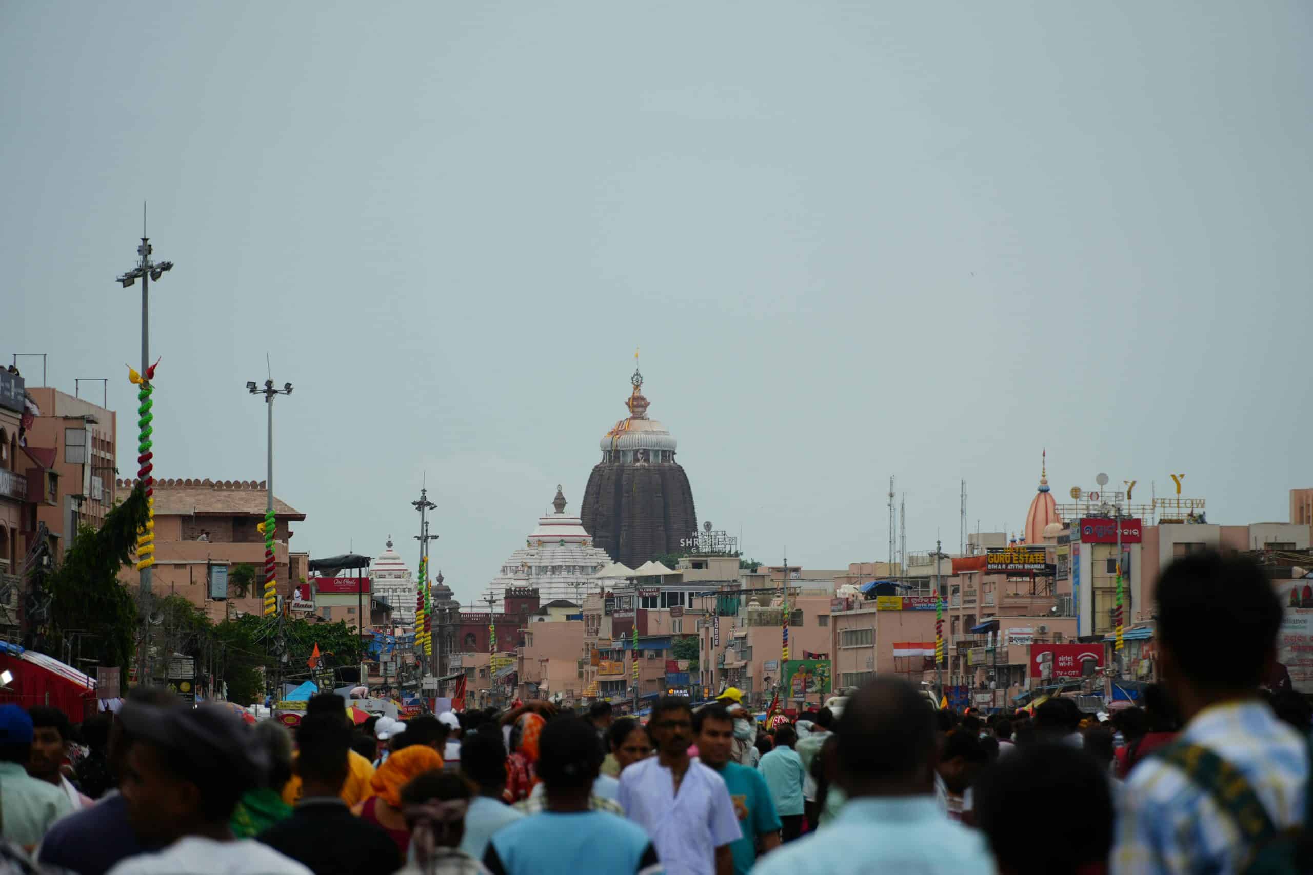 Street view of Jagannath Temple. Courtesy: Abhisek Tripathy. Pexels